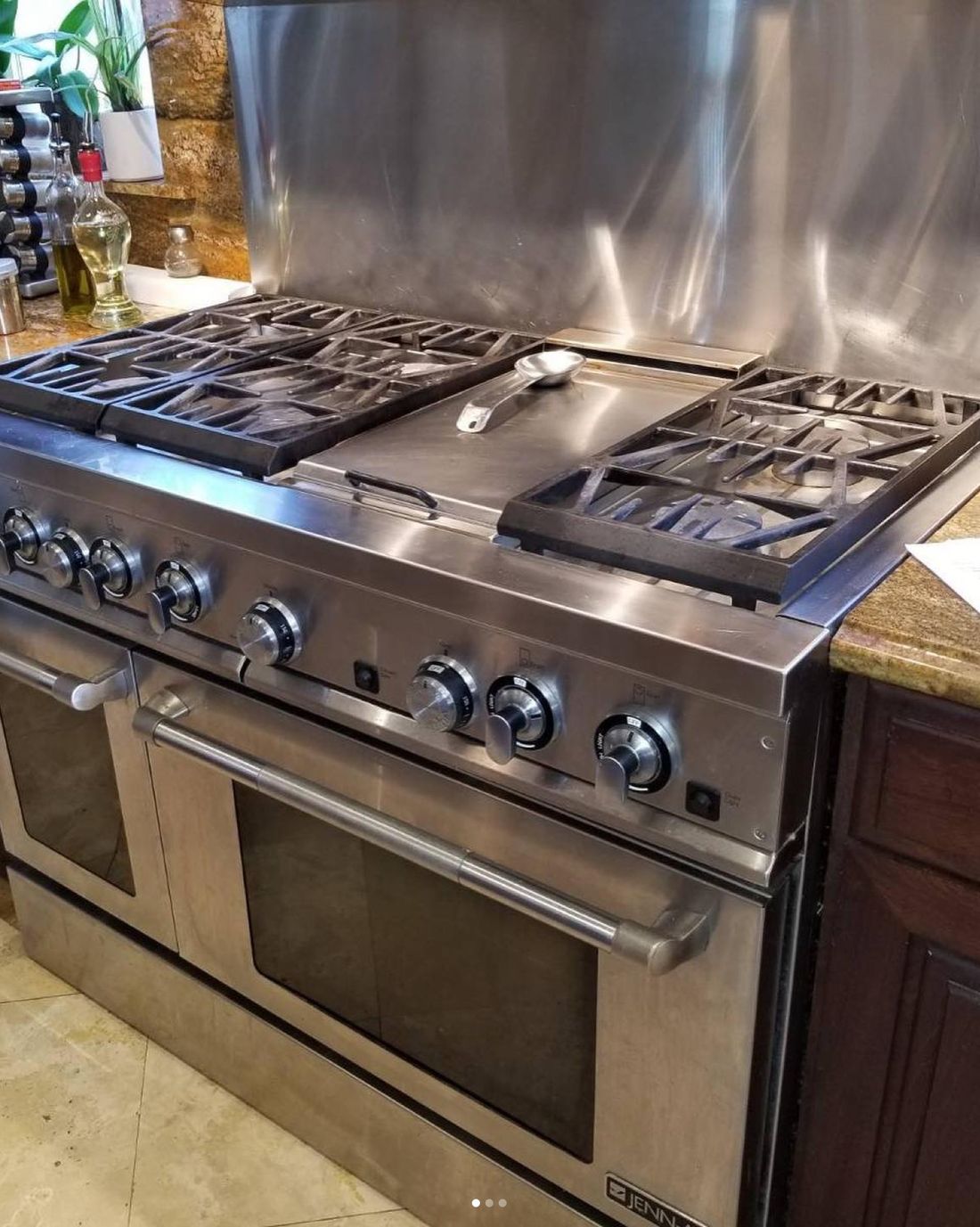 High-end Jenn-Air range serviced by ASAP Repairs